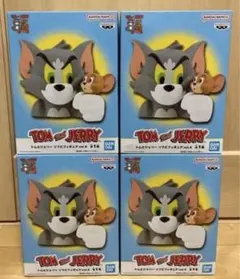 トムとジェリー ソフビフィギュア vol.4 4個　まとめ売り