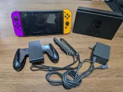 Nintendo Switch 本体 紫/オレンジ Joy-Con付き
