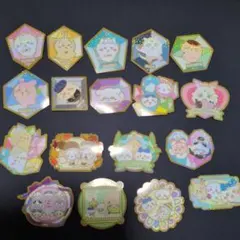 ちいかわ キラキラ ダイカット ステッカー 18種セット