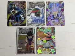 ドラゴンボールスーパーダイバーズ　エクストラレア　+ GDR 5枚セット