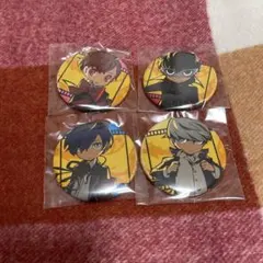 ペルソナQ2 ニュー シネマ ラビリンス ファミ通DX特典 主人公 缶バッジ ペルソナQ2 ニュー シネマ ラビリンス ファミ通DX特典 主人公 缶