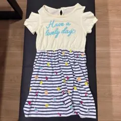 フルーツ柄半袖ワンピース 130cm