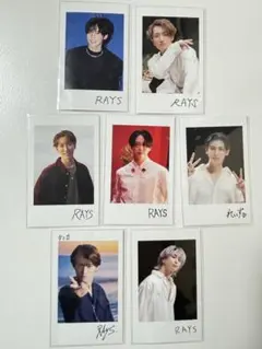 【即購入可】SnowMan RAYS チェキ