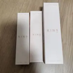 新品未使用 KINSスキンケア 3点セット　キンズ　モイスト　クレンジングのサムネイル