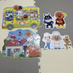 アンパンマン ジグソーパズル セット 箱無しのサムネイル
