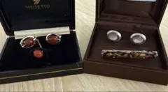 サンイーグル　ヴィンテージ カフリンクスとタイピンセット2セット