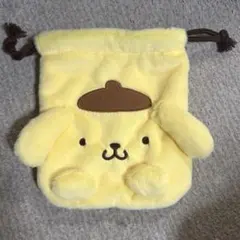 巾着 大好きなお友だちといっしょ プリンくんのみ