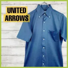 UNITED ARROWS ユナイテッドアローズ　ポロシャツ　ブルー