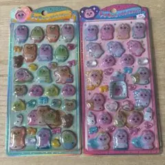 【正規品】うるちゅるポップシール おぱんちゅうさぎ、んぽちゃむ