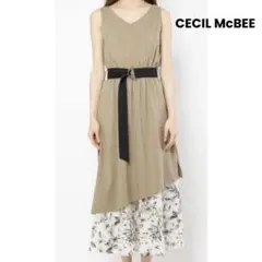 CECIL McBEE ノースリーブ ワンピース