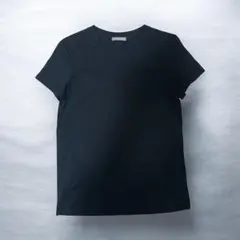 【未使用】M theory luxe 38ウォッシャブル生地 カットソー 黒のサムネイル