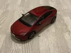 トヨタ プリウス 1/30 カラーサンプル ミニカー 赤 新型 現行型 - メルカリ