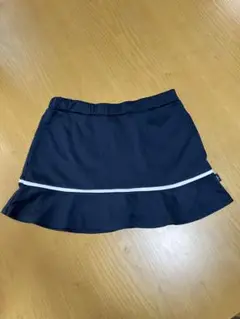プリンスネイビー フレアスカート ホワイトライン