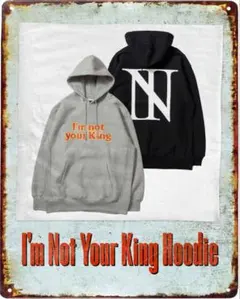 THE BONEZ I'm Not Your King Hoodie L