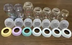 Pigeon母乳実感160ml 4本+240ml３本+らくらくアタッチメント2つ