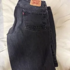 Levi's 550 ブラックデニム W30 L30のサムネイル
