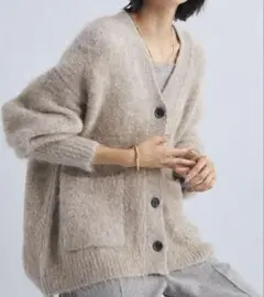 美品 すっきりアルパカーデ green label relaxing