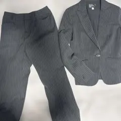 SUCRE 洗えるパンツスーツ上下 ストライプのサムネイル