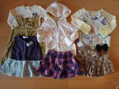 冬物まとめて ベスト キュロット★ジェラートピケ Hakka★90 95 100