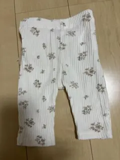 petit main 花柄レギンス 80