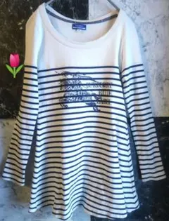 バーバリーブルーレーベル BURBERRY　チュニックワンピース　size38