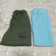 GU パンツ　２本セット　120cm