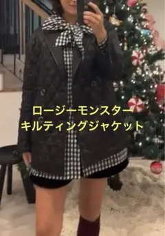 新品rosymonster ロージーモンスター　ハートキルティングジャケット