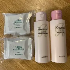 アルビオン　ルネセア　トリートメントシャンプー＆パック　スキコン洗顔石鹸ミニ付