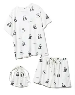 パンダ柄ルームウェア【Tシャツのみ】