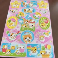 p*！様 平成レトロ　シール