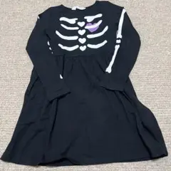ハロウィン　ワンピース　H&M ボーン　120 6-8years