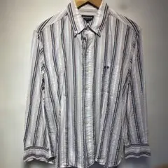 90's McGREGOR ストライプシャツ サイズLのサムネイル