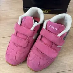 POLO キッズシューズ ピンク 18センチのサムネイル