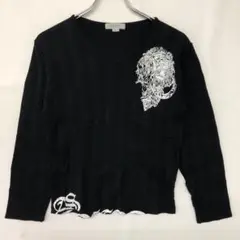 MEN'S TENORAS ブラックマジックモード 古着 プリント ロンT
