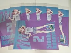 五等分の花嫁 中野ニ乃 クリアファイル 6枚セット