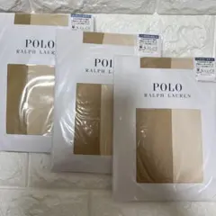 【新品未使用✨】RALPH LAUREN ストッキング M-L 3枚セット