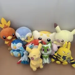 ポケモン 、ポケピース　ぬいぐるみ まとめ売り