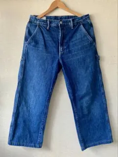 【レア】GAP カーペンターパンツ/ブルーデニム　32インチ　裾上げ済のサムネイル