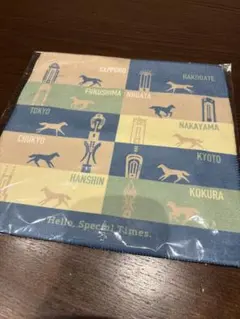 JRA 競馬場 ウェルカムチャンス ミニタオル ハンカチ ノベルティのサムネイル