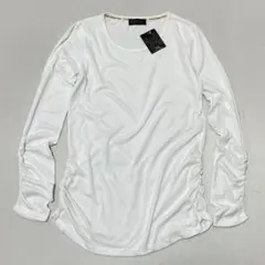 00s y2k レーヨン ドレープ ロングtシャツ 平成 お兄系 ロック パンク