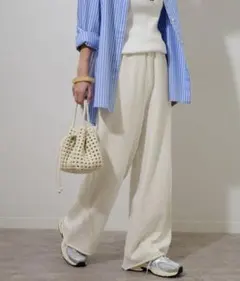 2025 ジャーナルスタンダードレリューム　ワイドスウェットパンツ