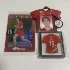 男子バレー日本代表 甲斐優斗　グッズセット