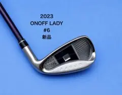 新品　2023 ONOFF IRON LADY 単品アイアン　#6 オノフのサムネイル