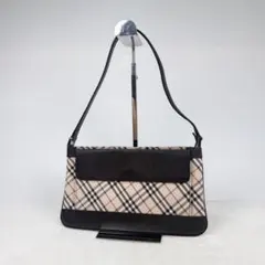 【未使用】BURBERRY ワンショルダーバッグ ノバチェック レザーのサムネイル