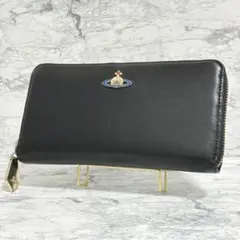 良品✨ ヴィヴィアンウエストウッド 長財布 レザー ブラック 2297 