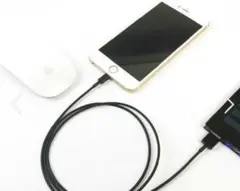 ライトニングケーブル 純正品質 iPhone充電器 ②本セット1メートル