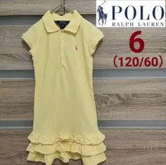 POLO RALPH LAUREN キッズワンピース ６（120/60）イエローのサムネイル
