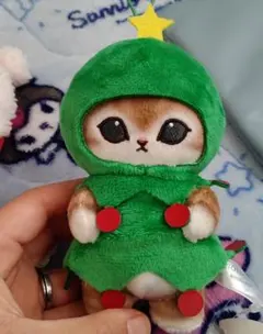 今日匿名配送！mofusand クリスマスにゃんマスコット ツリー