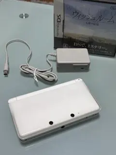 ニンテンドー3DS ホワイト ACアダプター付き ウィッシュルーム　おまけ