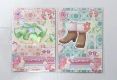 アイカツカード ライムステージコーデ トップス欠品 北大路さくら